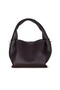 Genuine Leather Women's Shoulder Bag with Modern and Functional Design – Cortina - Dark Brown - 2