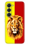 Spark 40 Pro Km6 Case Colorful Silicone Printed Tpu Yellow Red Segmented Lion