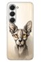 Spark 40 Pro Km6 Case Decorative Silicone Printed Cover Sphinx Cat