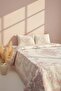 Oxford Pudra Double Bed Cover Set - 4