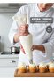 Professional 40 cm Pastry Bag - for Cupcakes and Standard Cake Fillings