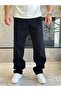 Men's Baggy Fit Jean Trousers Black Eca039