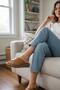 Women's 100% Genuine Leather Full Orthopedic Soft Sole Daily Slippers - 6