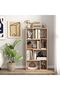 4-Tier Geometric Bookshelf - 2