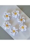 Daisy Hand-Knitted Amigurumi Ornament Bag Ornament Buckle