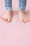 Plush Non-Slip Base Machine Washable 2-Piece Large XL Size Bathroom Mat Set (80X120 80X50)Pudra - 4