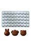 Sugarcraft Confectionery Gummy Bear and Chocolate Mold Mini Animal Haribo Mold - 5