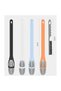 Silicone Toilet Bowl Detail Cleaning and Fine Detail Brush Set of 2 - 4