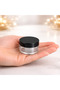6 Pieces of 10 ml Mica Acrylic Empty Jars – Transparent Crystal-Looking Luxury Cream and Eyeshadow Container - 2