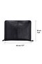 Miraj – Portable Luxury Prayer Mat with Leather Case - Black Leather - 2