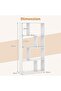 4-Tier Geometric Bookshelf - 3