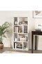 4-Tier Geometric Bookshelf - 8