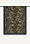 Leopard Patterned Bambi Cotton Shawl – Soft Textured Women's Shawl - 2