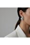 Women's Silver Color Layered Wing Shaped Modern Earrings