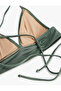 Back Tie Detailed Bralet Bikini Top - 4