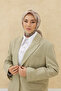 وشاح نسائي لامع بنمط سحابة بيج 75002-32 - 7