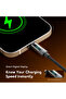 كابل ديجلاين ديجلاين USB-C إلى USB-C مع شاشة عرض، طول 1.2 متر، قدرة 100 واط - أسود - 5