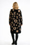 Women's Patterned Knit Cardigan - 4