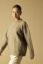 HAIR BRAIDED KNITWEAR SWEATER