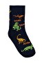 Dinosours 3-Piece Socks for Boys Ages 2-12 - Standard for 6-7 Years Old - 5