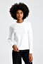 White Long Sleeve Tshirt - 5