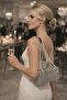 Special Design Tassel Detailed Stone Embroidered Women's Bag - 2