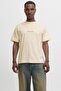 Beige Crew Neck T-Shirt