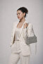Special Design Tassel Detailed Stone Embroidered Women's Bag