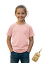 Pudra Unisex Kids T-Shirt - Cotton Short Sleeve Casual Basic Kids T-Shirt