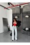 TREND SPECIAL DESIGN WIDE LEG DENIM RELAXED FIT FRAYED TASSELED HEM JEANS 40226 - 2