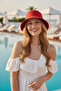Unisex Cotton Gabardine Bucket Hat Bucket Hat Sun Hat - 5