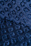 Dark Blue Sofa Cover 175X215 cm Sofa Bed Cover Premium Chenille Jacquard Fabric Non-Slip, Washable - 3