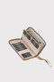 Ele Takmalı Wicker Weave Pattern Black Portfolio Wallet with Plenty of Card Holders - 3