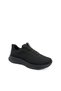 Volis Black Color Lace-Up 36-37-38-39-40 Size Knitwear Material Women's Sports Shoes
