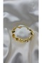 Women's Gold Color Stone Model Bracelet - 3