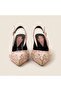 Firuze Embroidered Detail Low Heel Shoes - 3