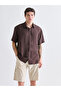 Esvab • Modern & Distinctive Standard Fit Short Sleeve Viscose Men's Shirt