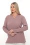 Women's Long Sleeve Knitwear Sweater Blouse Combed Cotton Mother Stair Collar Winter Transitional Four Seasons - 2