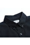 Men’s Cotton Oxford Slim Fit Short-Sleeve Shirt with Embroidery - 5