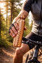 The Elegance of Pure Copper: Handcrafted Pyramid Textured Water Flask 700 ml