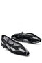 (Gedik Paşalı) Tulle Women's Ballerina Flats Black - 4