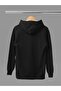Alcoholica Printed Cotton Long Sleeved 3-Thread Shardoon Unisex Hooded Sweatshirt - 2