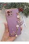 Mi 11 Lite Compatible Floral Handheld Laser Cut Shiny Case - 2