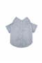 Dog Shirt Blue and White Plaid Dog Outfit Dress