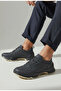 Genuine Leather Rubber Laced Men's Casual Diyah Sneaker Shoes - 7