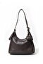 Women's Shoulder Bag with Accessory Details in Leather Look