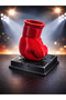 Boxing Glove Shaped 3D Printed Pen Holder - Desktop Organizer - Red 15X12X11 cm - 5