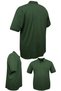 Men's Large Size Lycra Pique Polo Collar Pocket T-Shirt, Suitable for Weight Ranges 115 - 175 Kilograms, Dark Green - 4