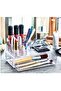 9 compartments drawers podium cosmetic product organizer, podium shape acrylic makeup organiz…
