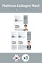 Firming, Brightening, Softening Platinum Collagen Mask 23 Gr 3 Pieces